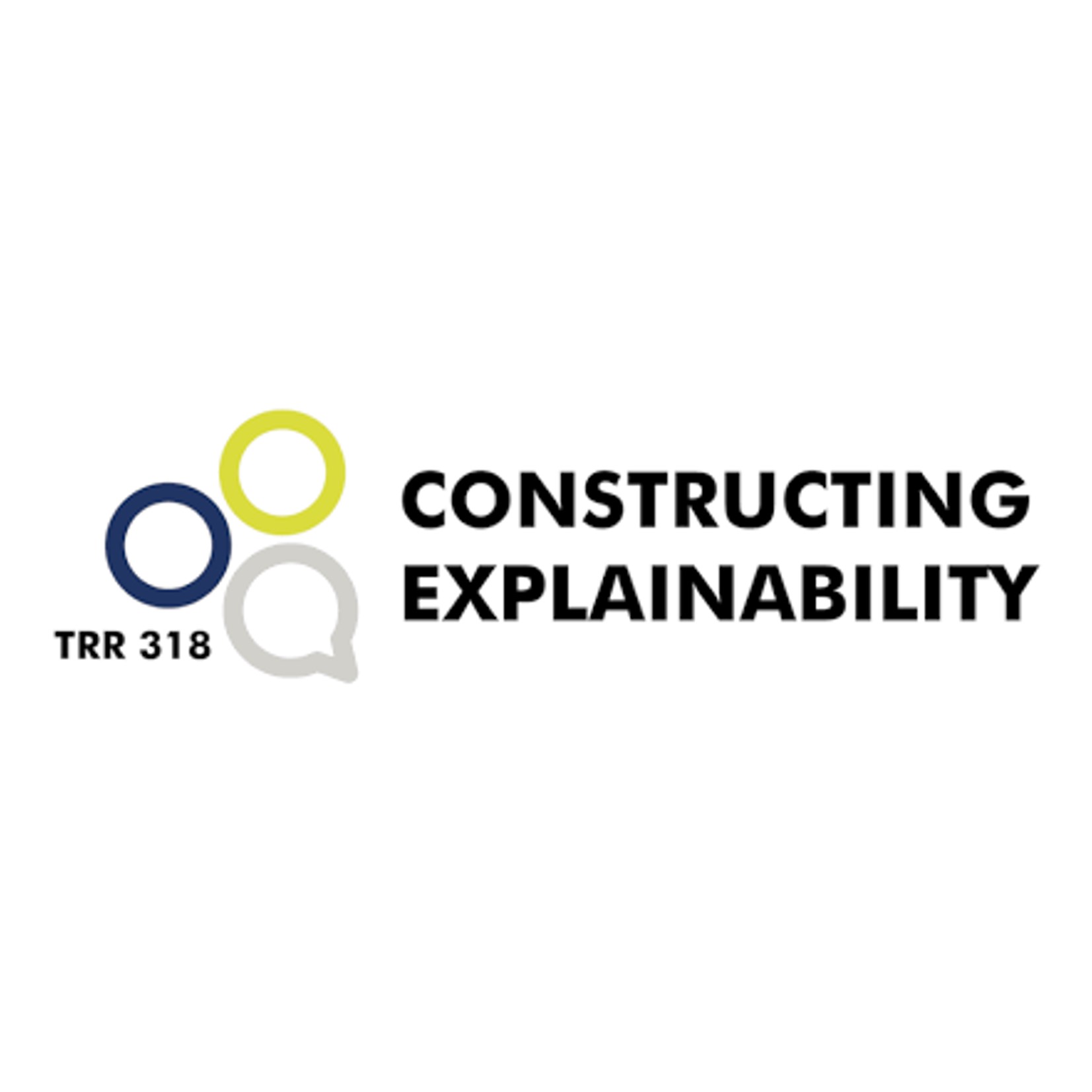 Logo of TRR318 Constructing Explainability