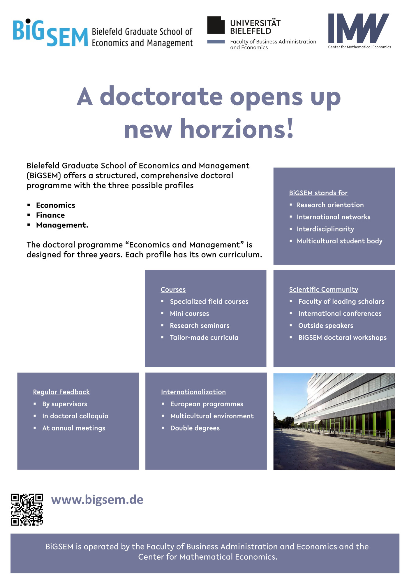Qualification Program poster for download.
